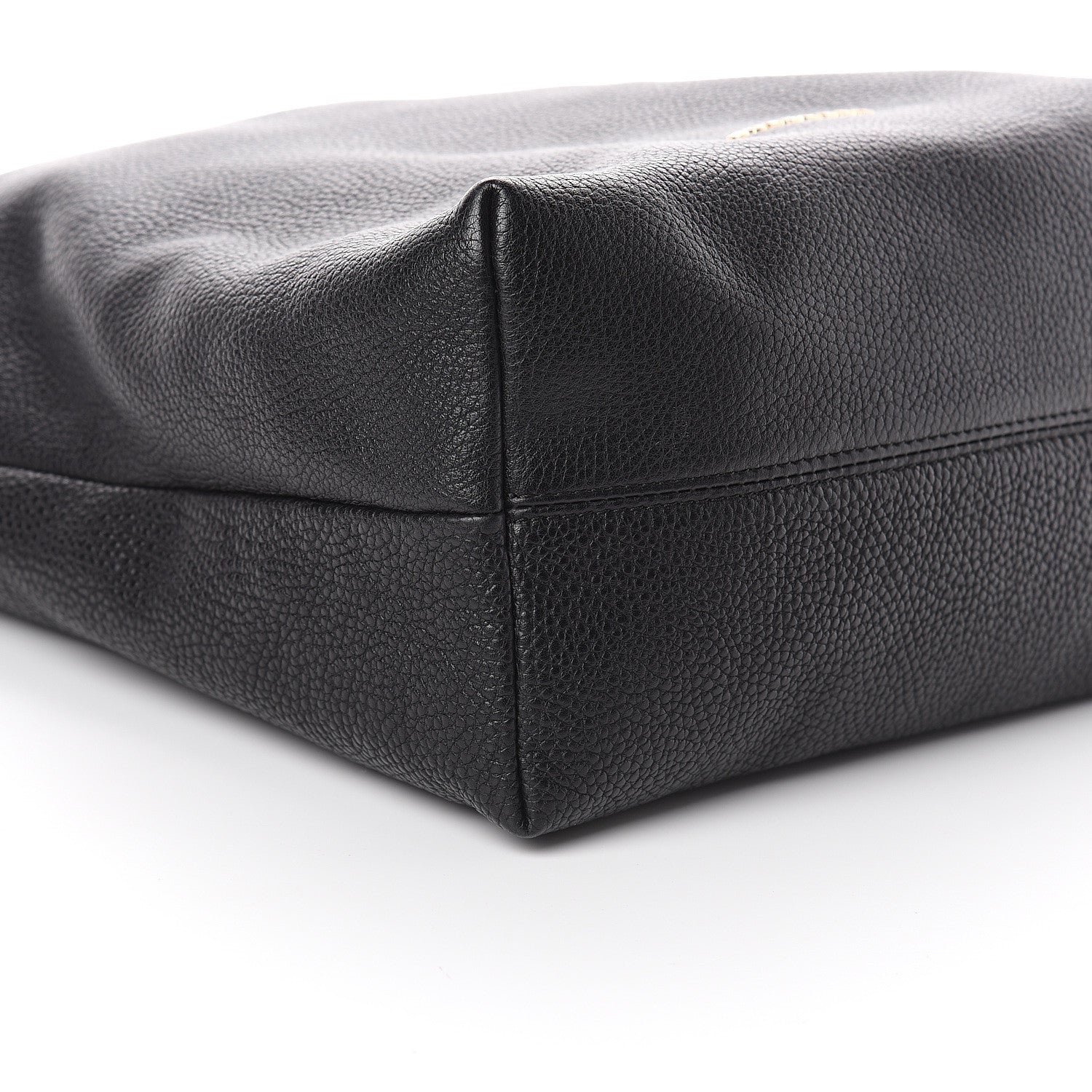 Burberry London Grainy Calfskin Medium Cale Hobo Black 7 of 8