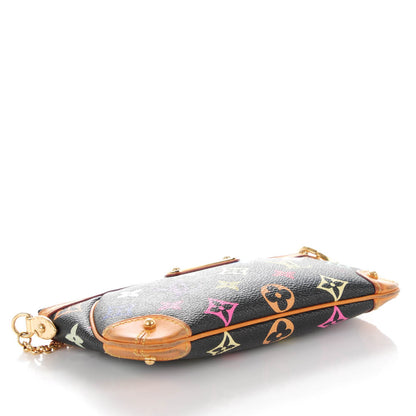 Louis Vuitton Monogram Multicolor Pochette Milla MM Black 4 of 9