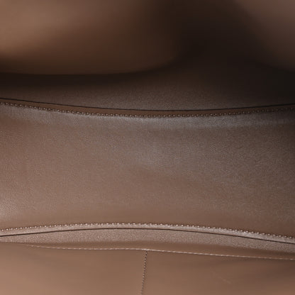 Balenciaga Smooth Calfskin Small Bel Air Carry All Bag Taupe 4 of 8