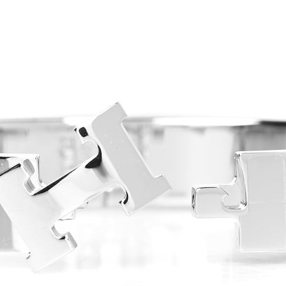 Hermes Enamel Narrow Clic Clac H Bracelet PM Rose Candeur 4 of 5