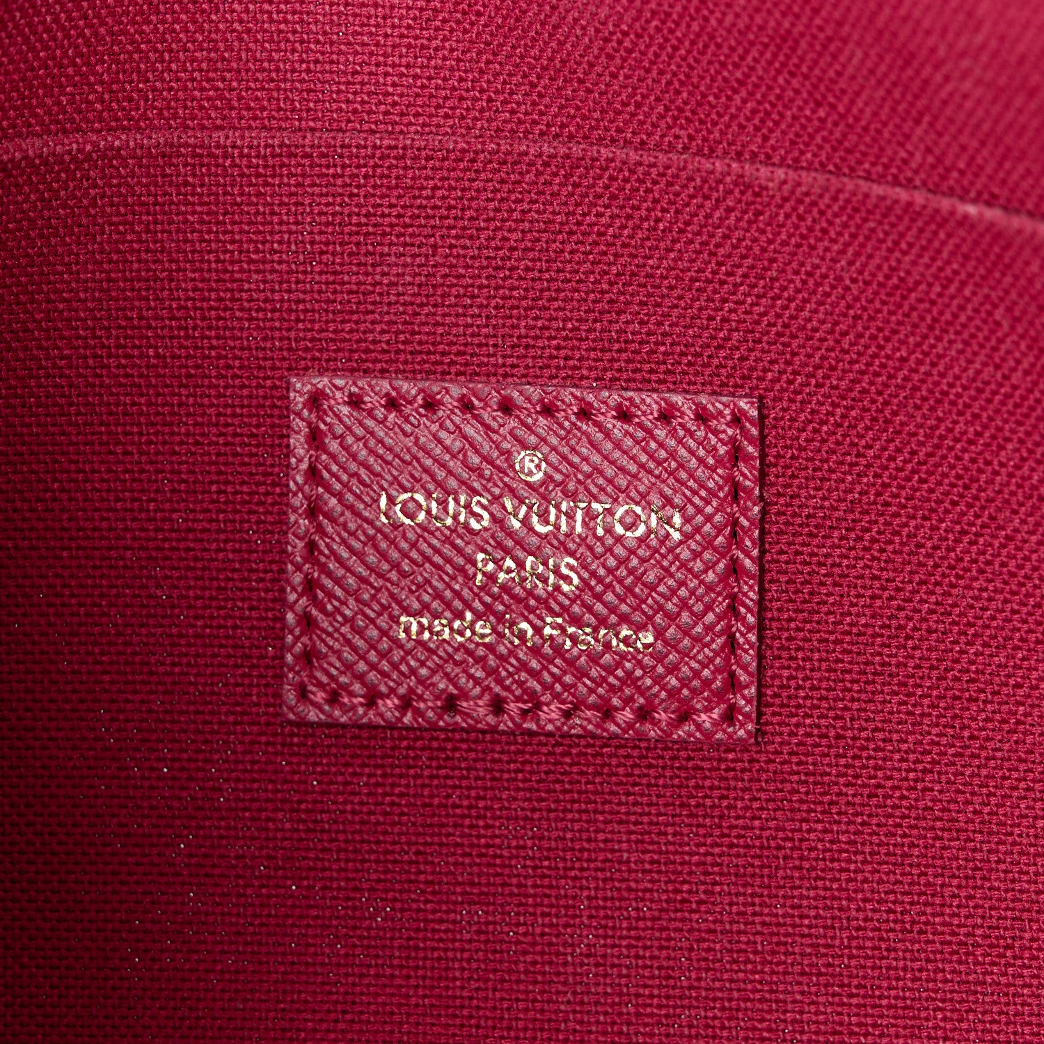 Louis Vuitton Monogram Pochette Felicie Chain Wallet Fuchsia 8 of 15