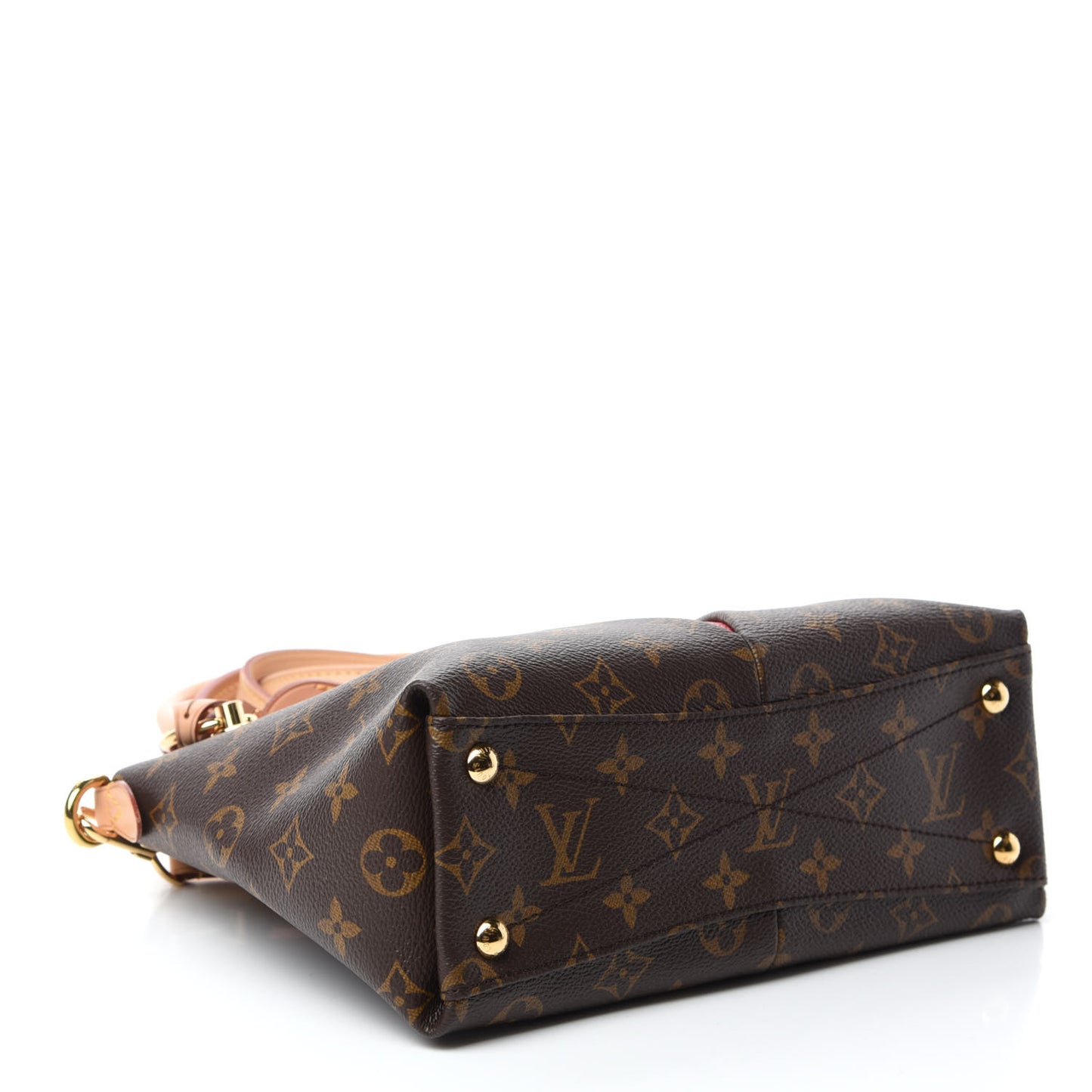 Monogram V Tote BB Cherry