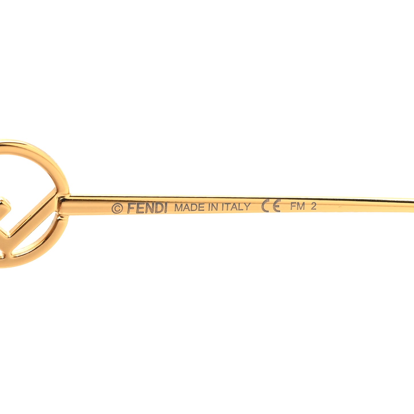 Acetate Metal F is Fendi FF Butterfly Sunglasses FF 0410/S Havana