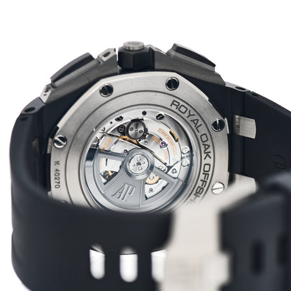 Audemars Piguet Ceramic Titanium 44mm Royal Oak Offshore Chronograph Automatic Watch Black 26405CE.OO.A00CA.02 4 of 5