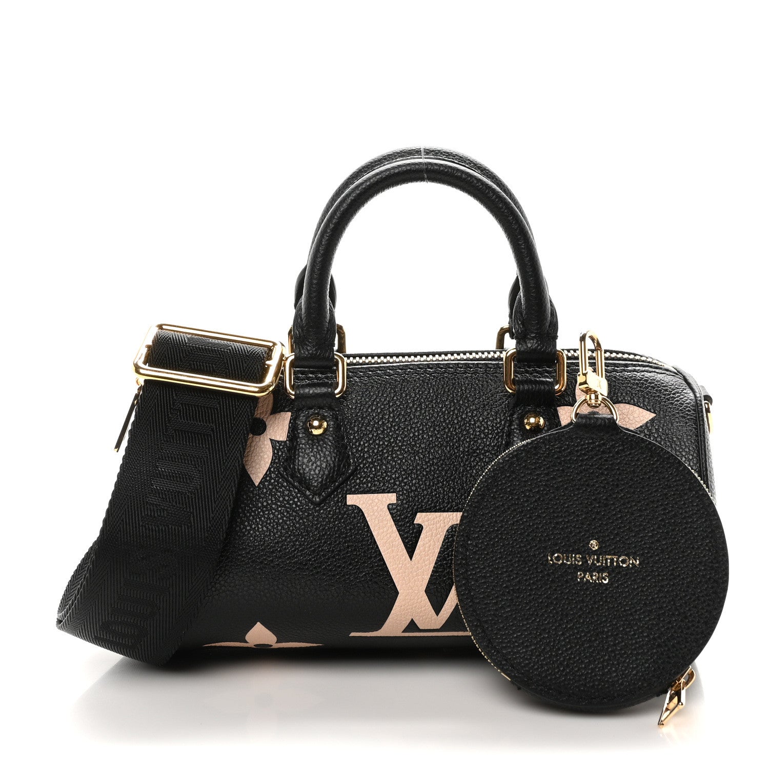 Louis Vuitton Empreinte Monogram Giant Papillon BB Black Beige 3 of 10