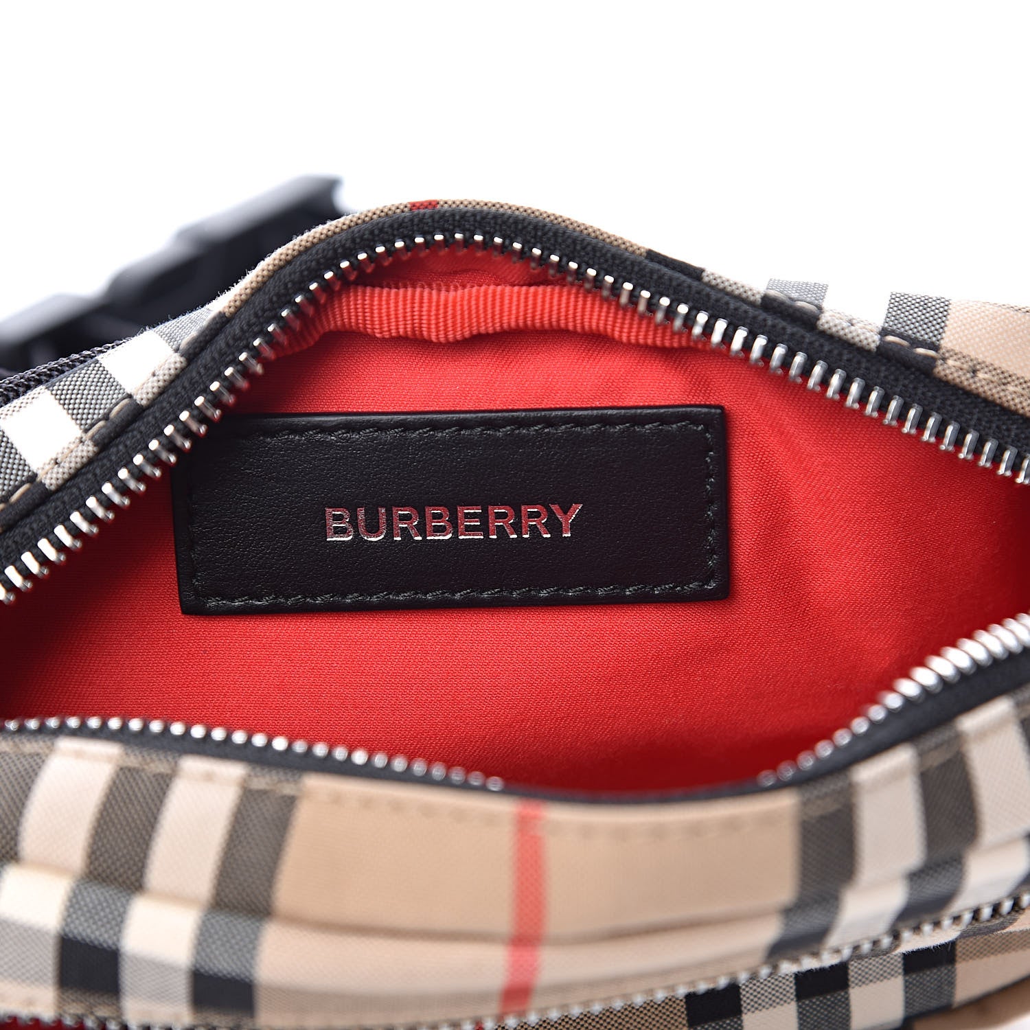 Burberry Nylon Vintage Check Small Cannon Bum Bag Archive Beige 6 of 9