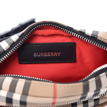 Burberry Nylon Vintage Check Small Cannon Bum Bag Archive Beige 6 of 9