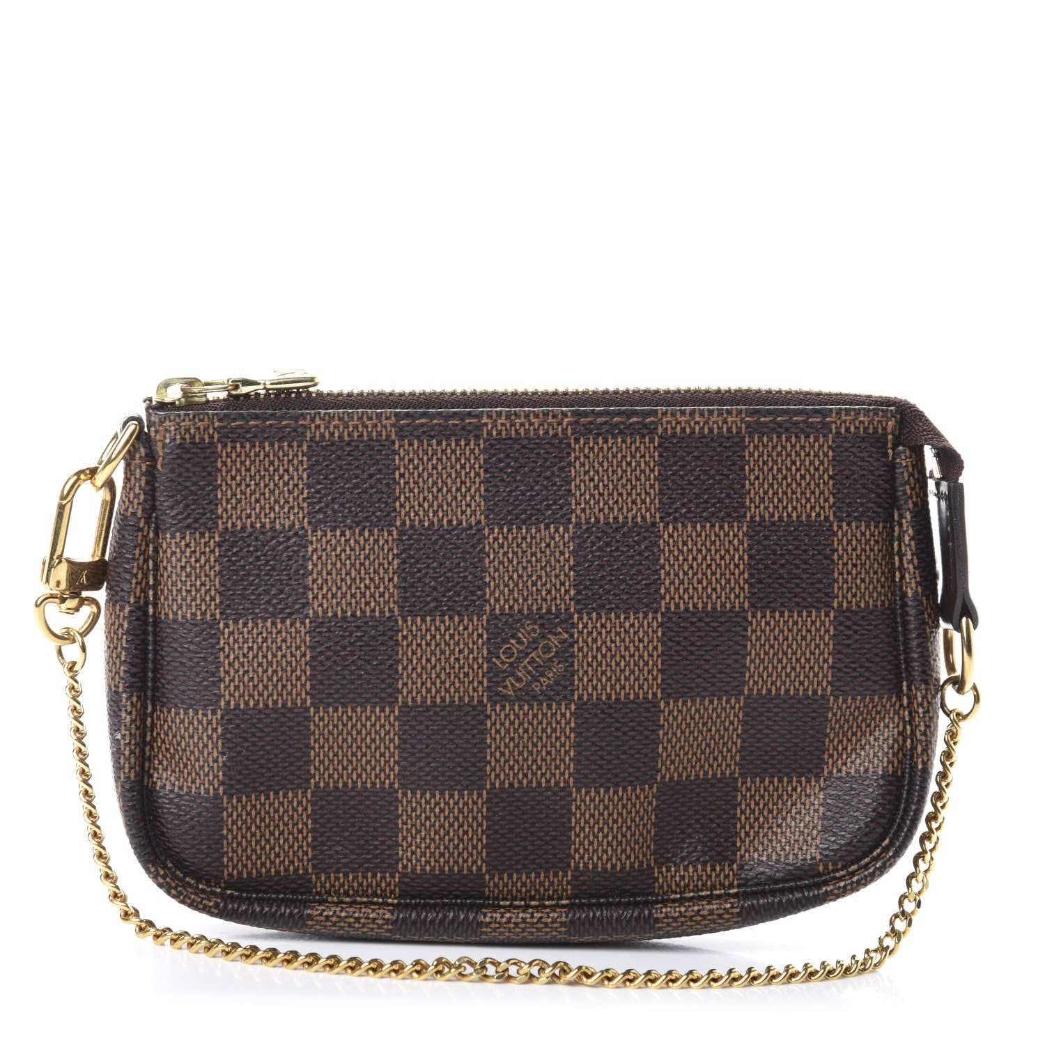 Louis Vuitton Damier Ebene Mini Pochette Accessories 1 of 7