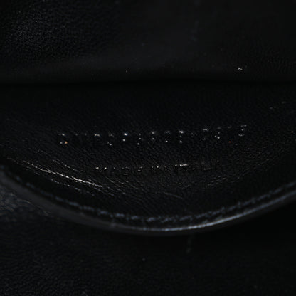 Saint Laurent Lambskin Matelasse Chevron Medium Monogram Satchel Amaranto 7 of 11