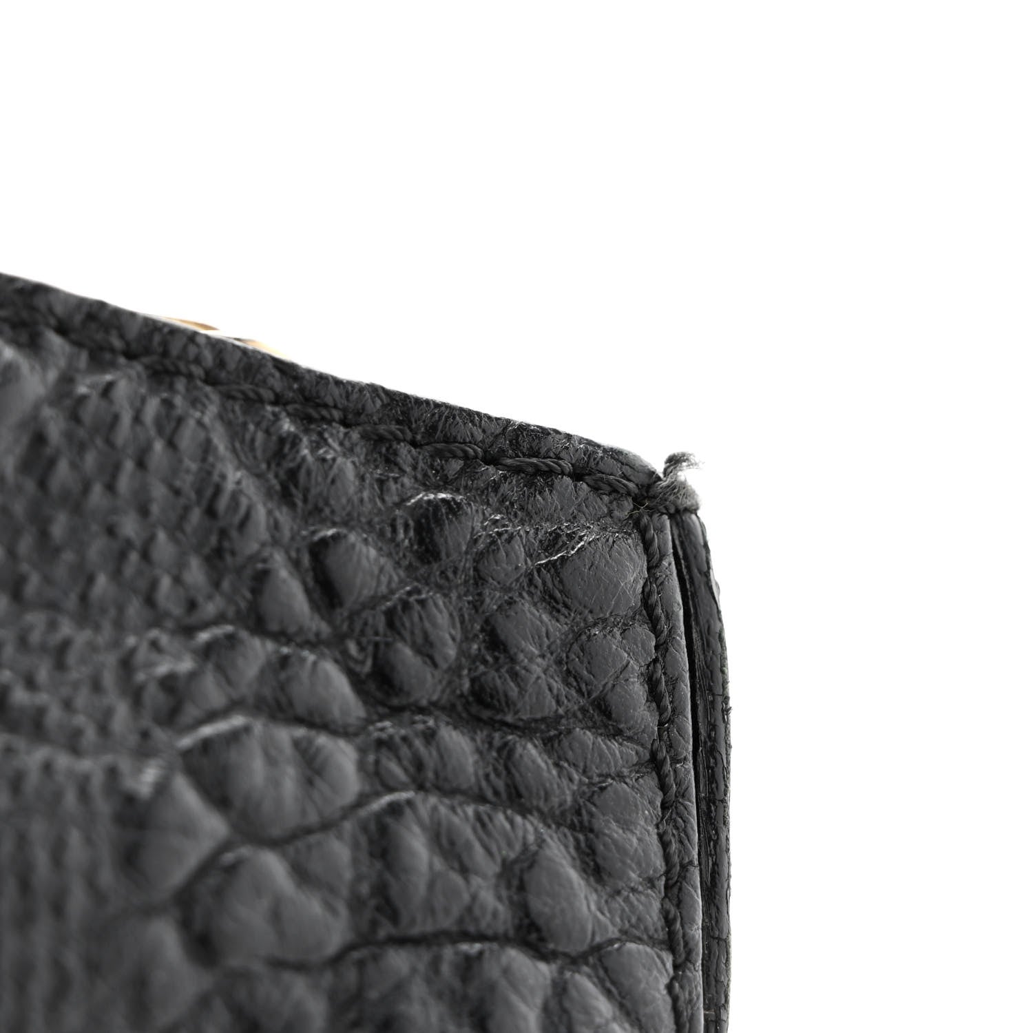 Burberry Heritage Grain Check Embossed Medium Dewsbury Tote Black 18 of 20