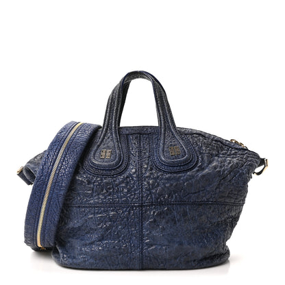 Givenchy Tumbled Sheepskin Small Nightingale Navy 1 of 10