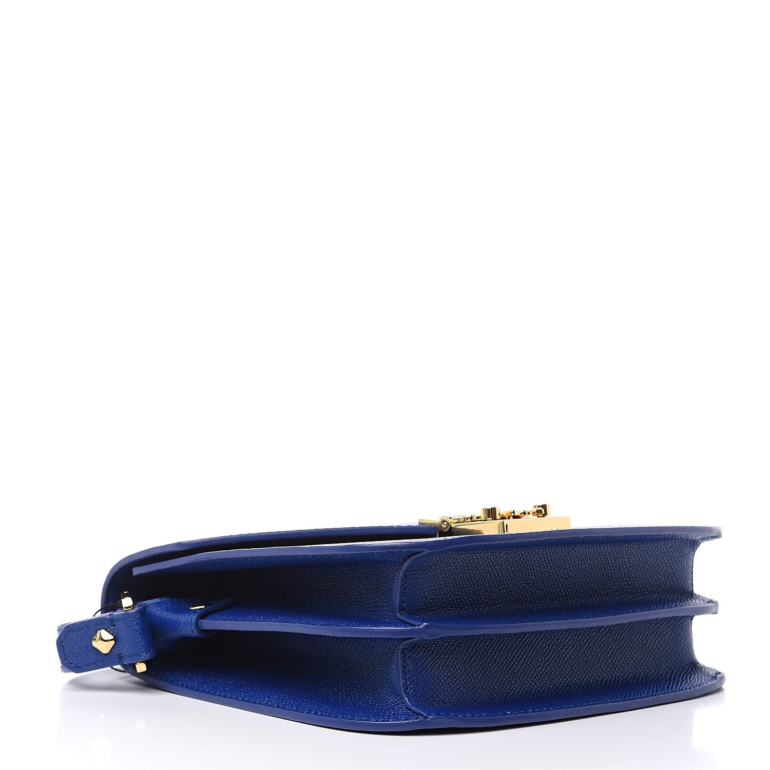 MCM Park Avenue Calfskin Small Patricia Crossbody Bag Blue 4 of 8