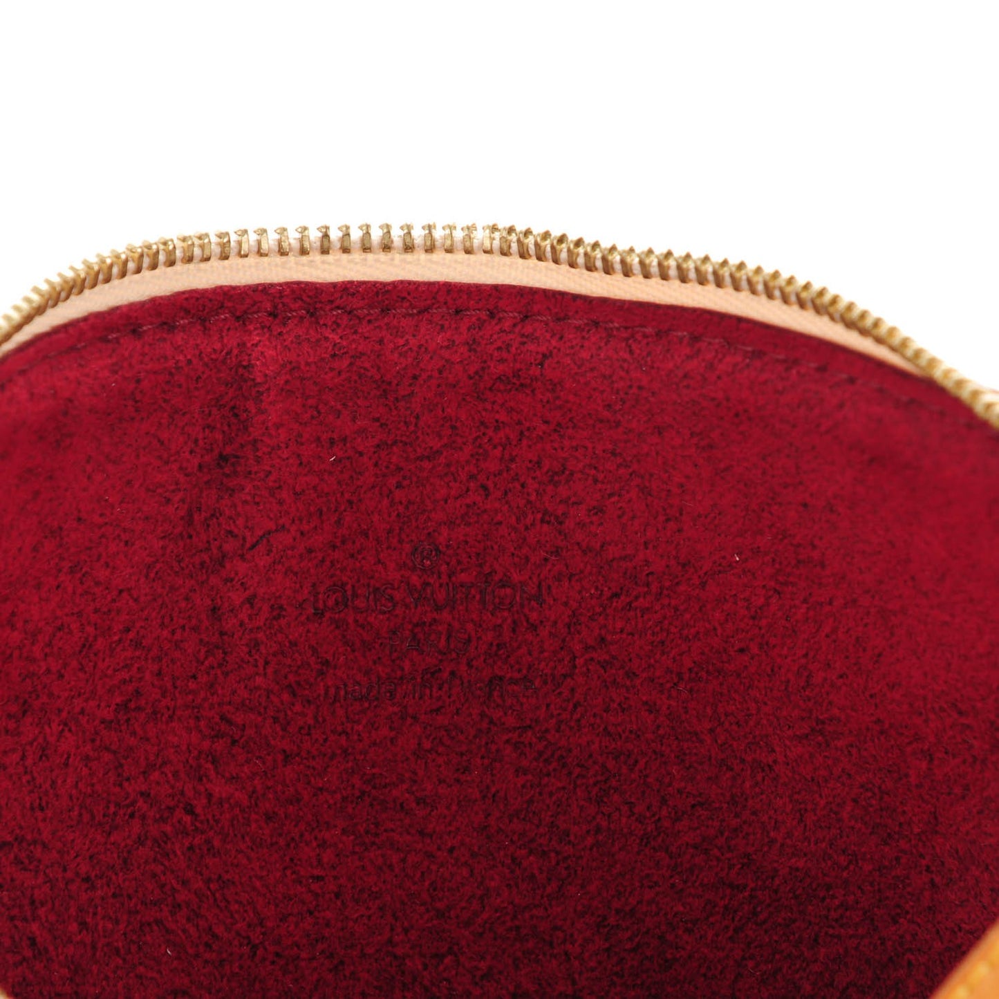 Monogram Multicolor Pochette Accessories White