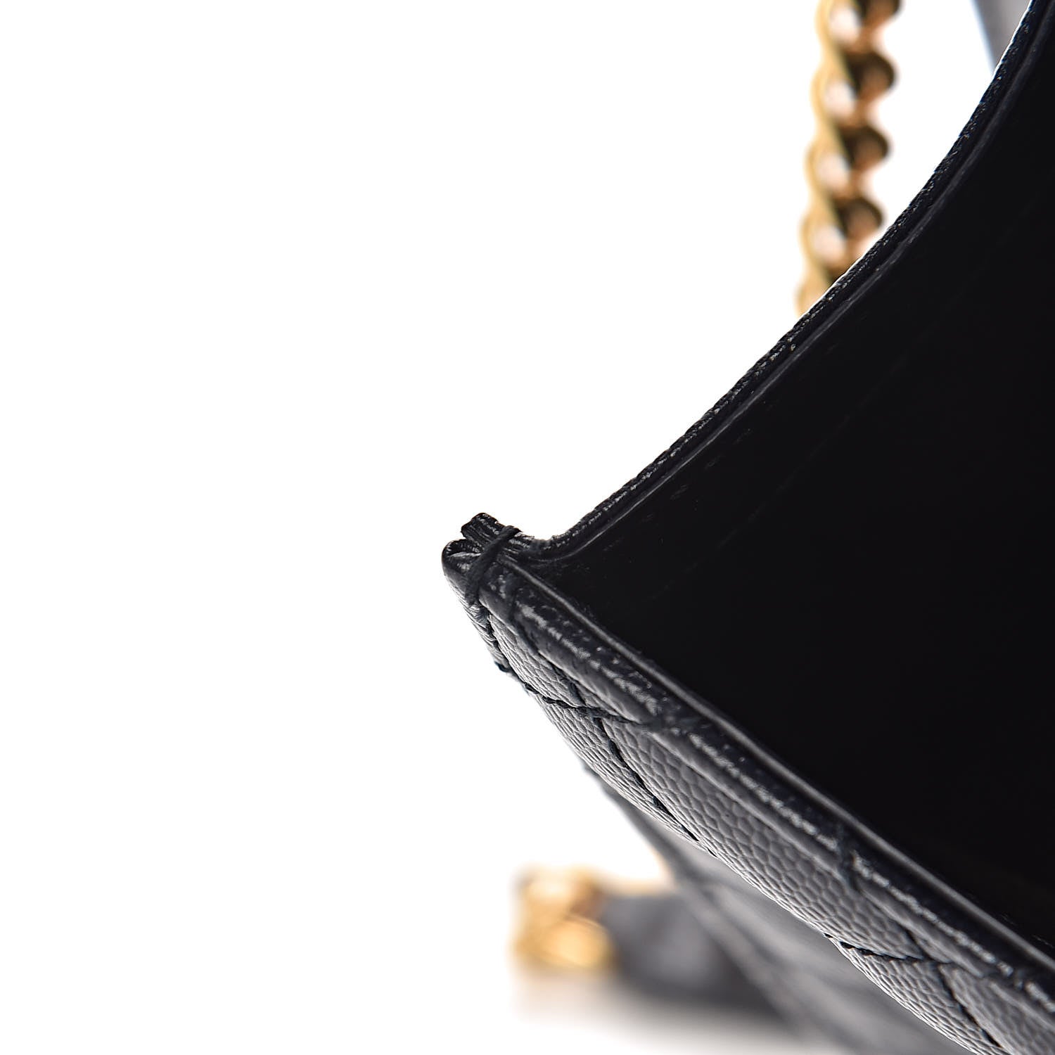 Saint Laurent Grain De Poudre Mixed Matelasse Large Triquilt Monogram Satchel Deep Marine 17 of 25