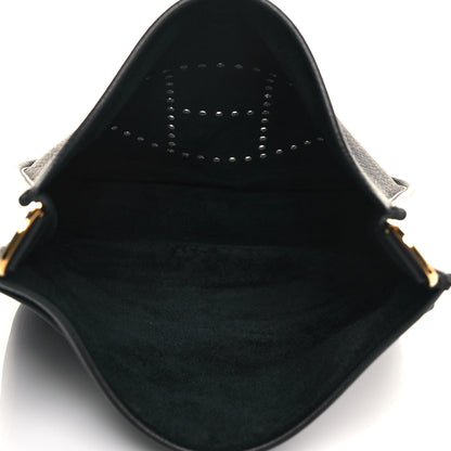 Hermes Taurillon Clemence Evelyne III PM Black 5 of 9
