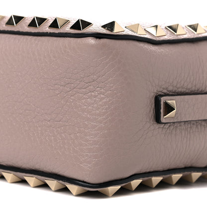 Valentino Garavani Calfskin Rockstud Camera Crossbody Bag Poudre 8 of 8