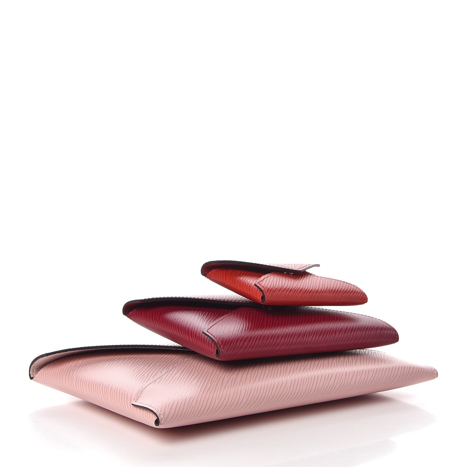 Louis Vuitton Epi Kirigami Pochette Set Rose Ballerine Fuchsia Coquelicot 6 of 13