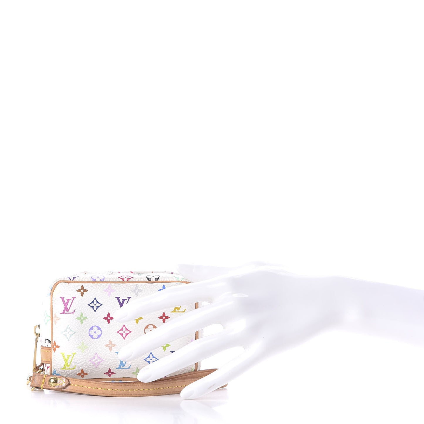 Monogram Multicolor Trousse Wapity White