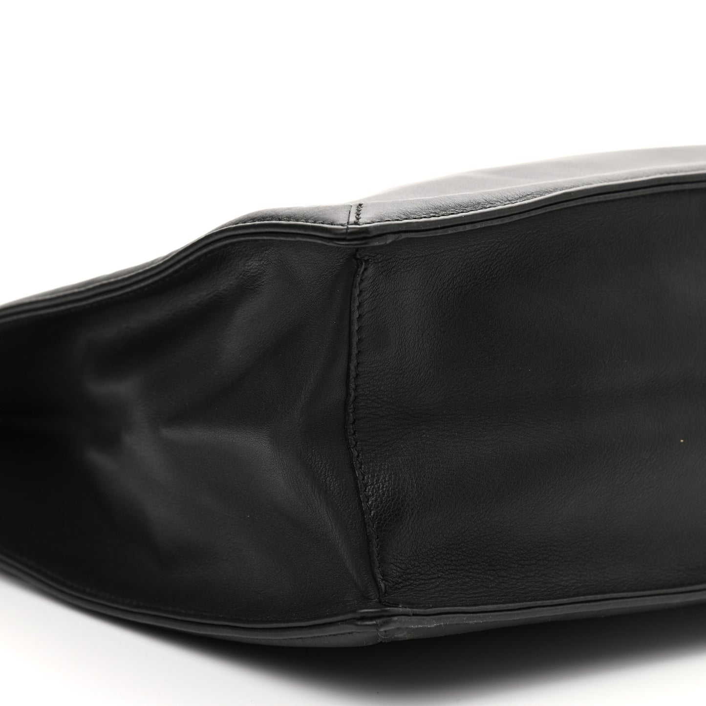 Calfskin Gancini Tote Black