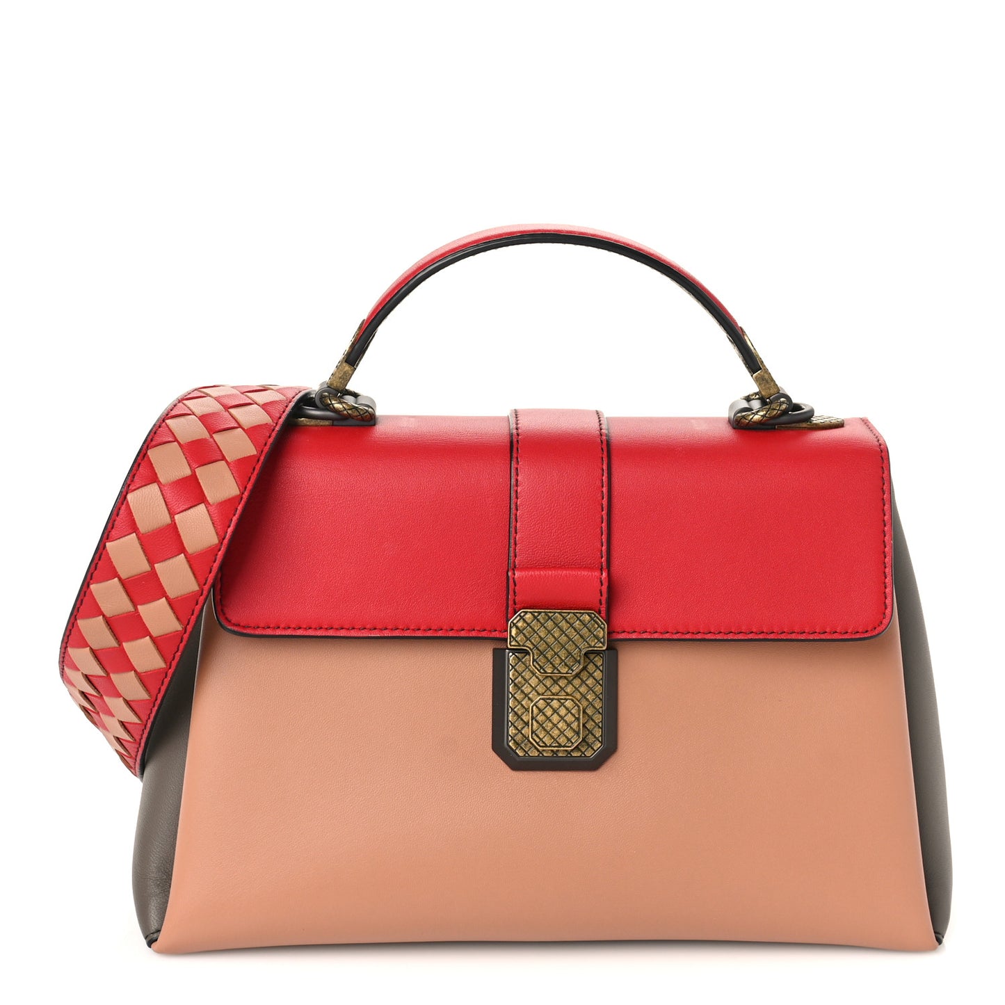 Nappa Small Multicolor Piazza Bag Multicolor