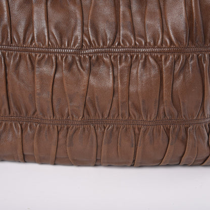 Prada Nappa Gaufre Hobo Noce 9 of 16