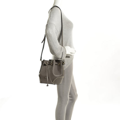 Gucci Bright Diamante Studded Small Bucket Bag Loess 2 of 7