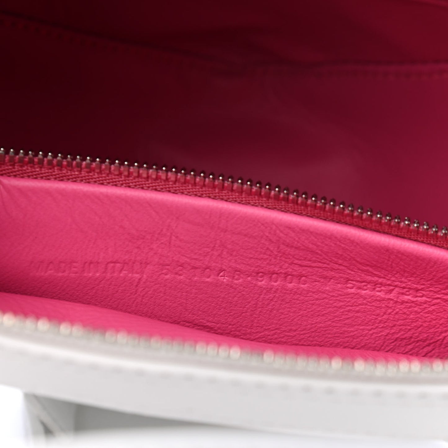 Calfskin XS Triangle Duffle White