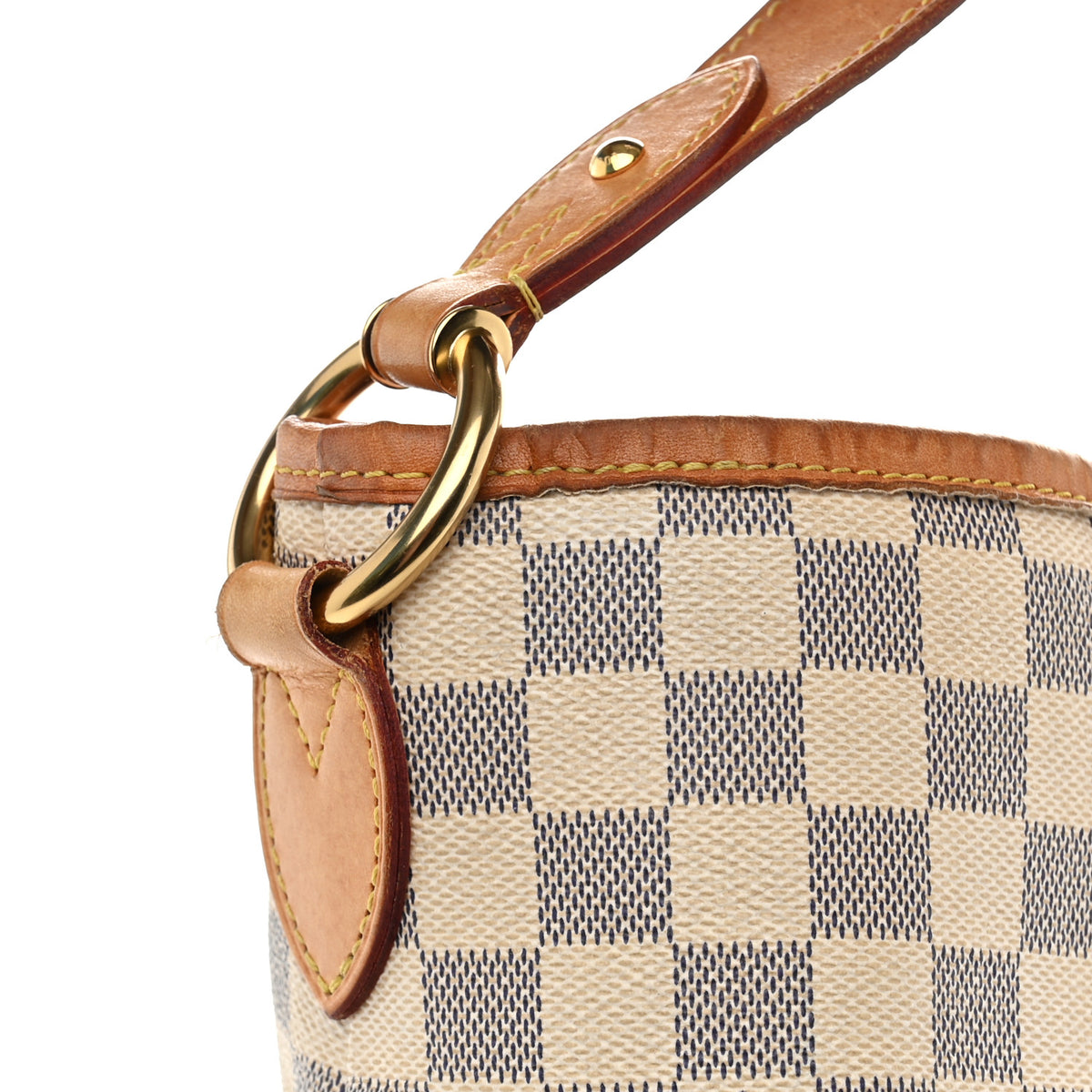 Louis Vuitton Damier Azur Delightful PM Rose Ballerine 11 of 13