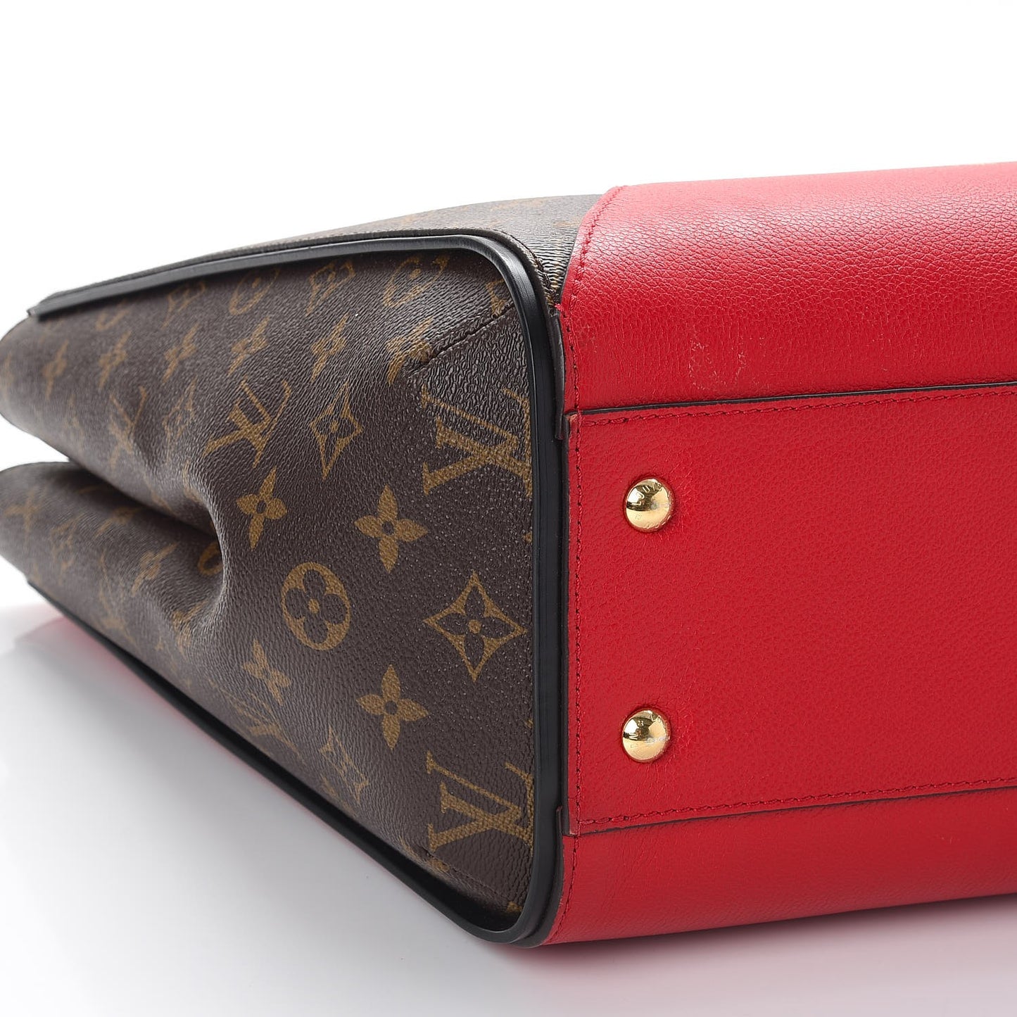 Calfskin Monogram Kimono Tote Cherry