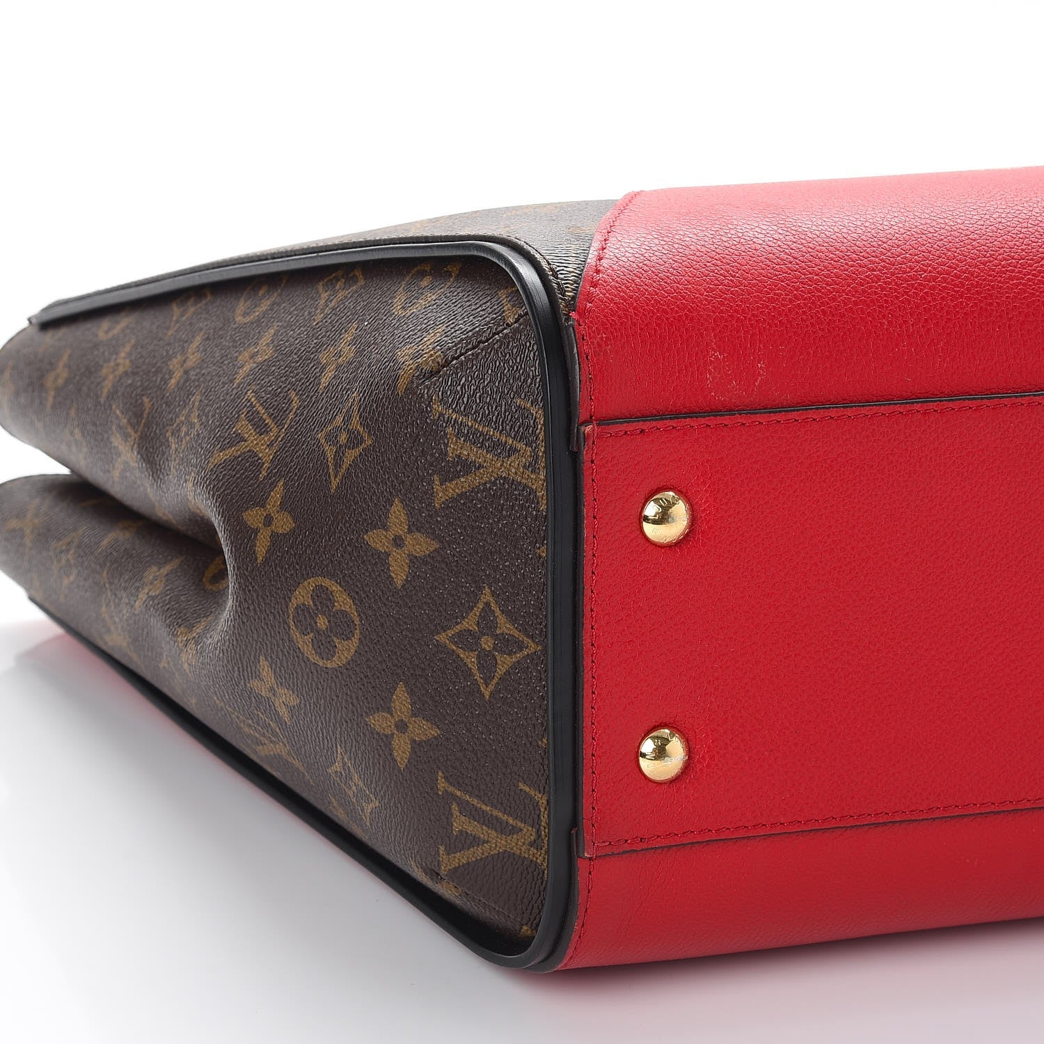 Louis Vuitton Calfskin Monogram Kimono Tote Cherry 12 of 14
