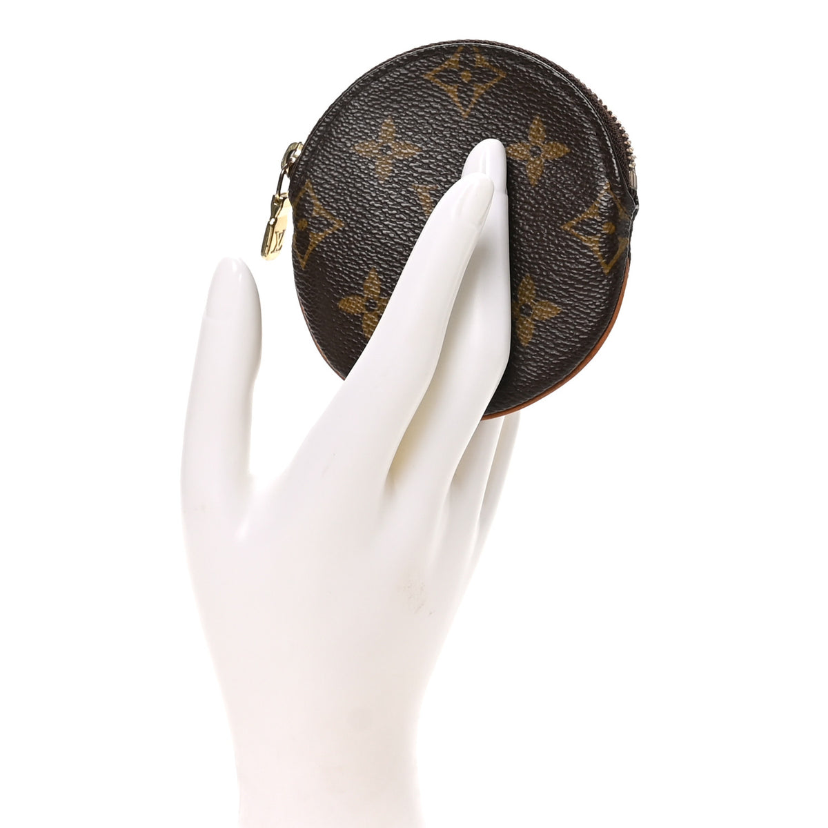 Monogram Round Coin Purse