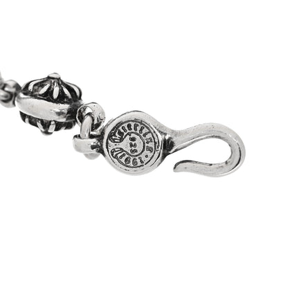 Chrome Hearts Sterling Silver Cross Ball Bracelet 3 of 3