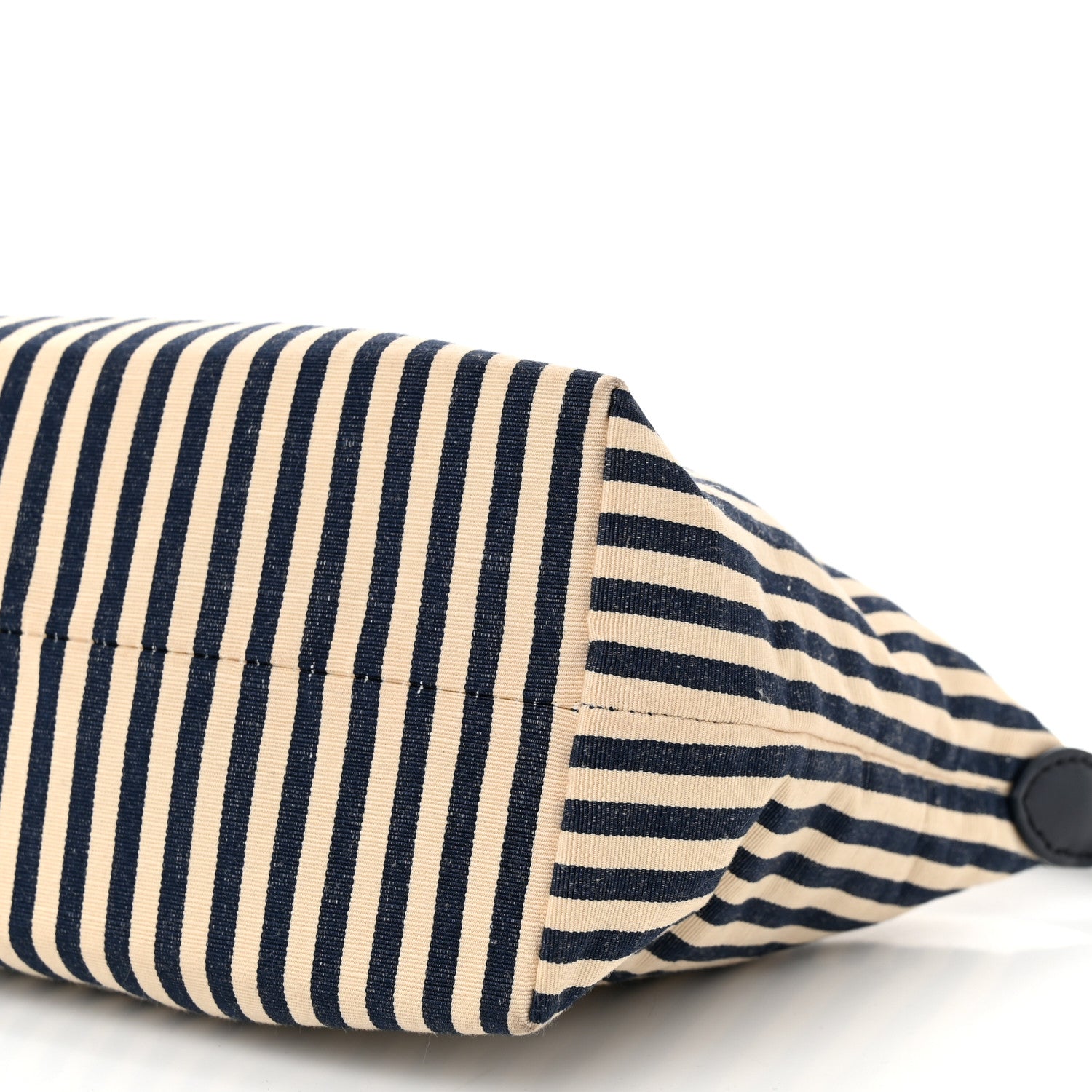 Miu Miu Jacqaurd Striped Pouch Beige Baltic Blue 10 of 10