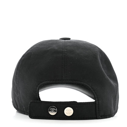 Chanel Cotton CC Cap Hat Black 6 of 13