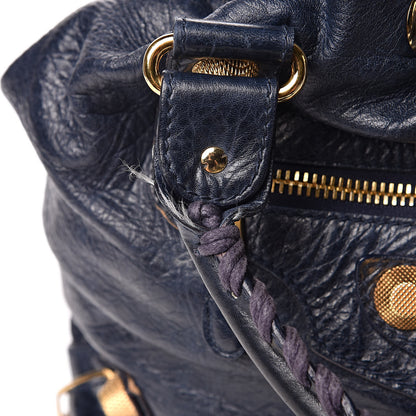 Balenciaga Agneau Giant 21 Gold Hardware Pompon Bleu Roi 14 of 15