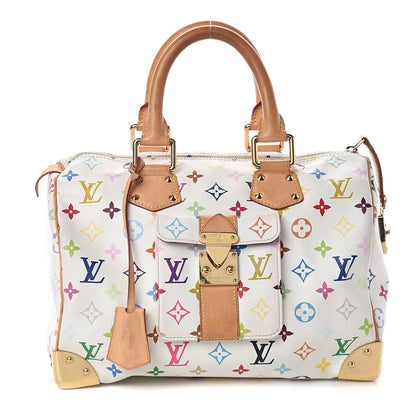 Louis Vuitton Monogram Multicolor Speedy 30 White 1 of 7