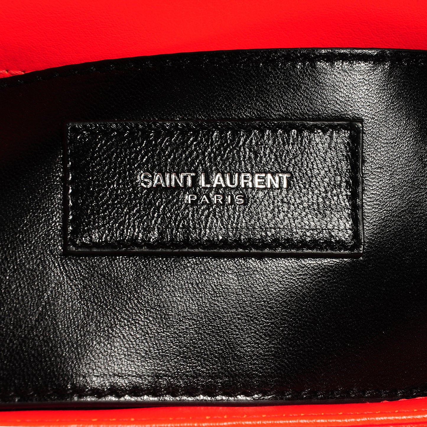 Calfskin Monogram Small Kate Satchel Neon Orange
