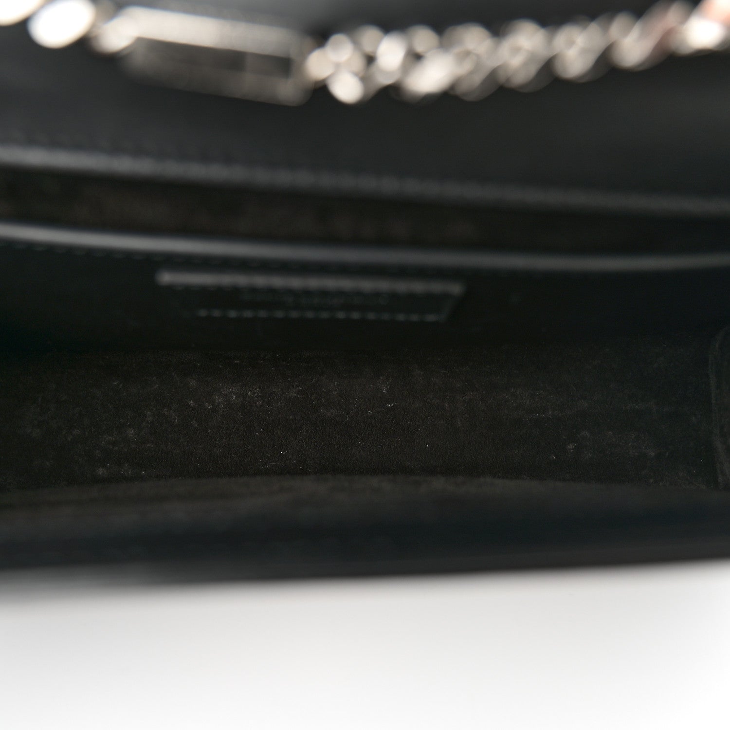 Saint Laurent Smooth Calfskin Medium Classic Monogram Kate Tassel Satchel Black 5 of 10