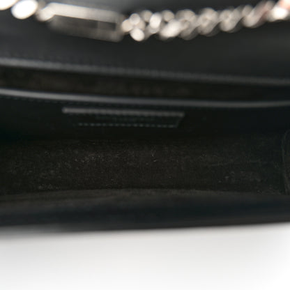 Saint Laurent Smooth Calfskin Medium Classic Monogram Kate Tassel Satchel Black 5 of 10