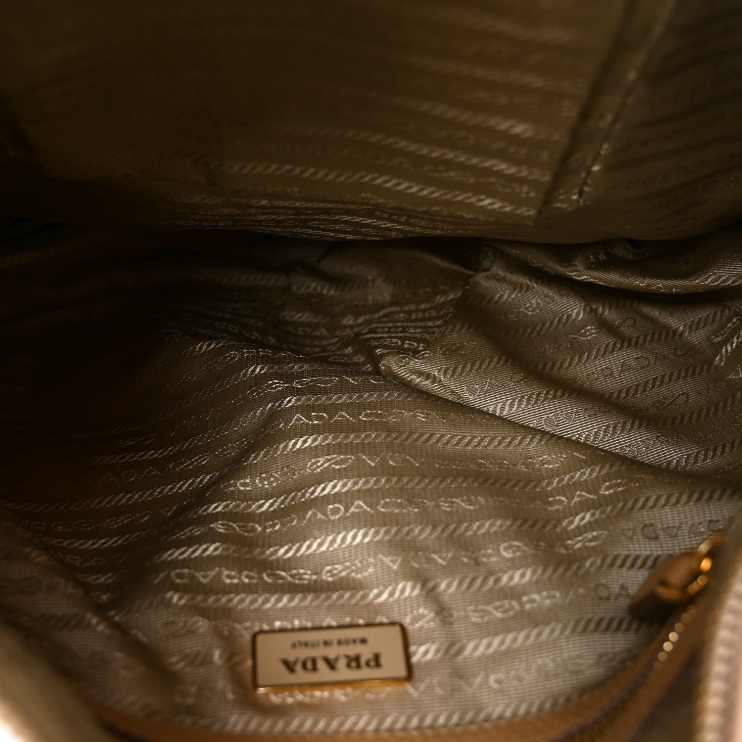 Prada Vitello Daino Hobo Sughero 4 of 8