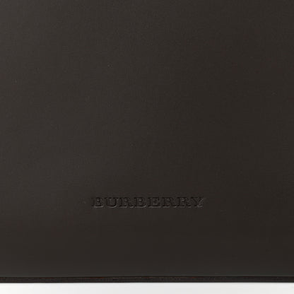 Burberry Calfskin Tote Dark Brown 7 of 10