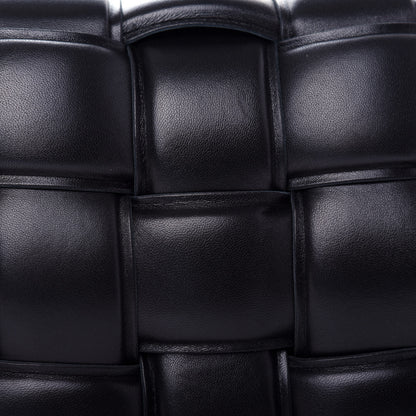 Bottega Veneta Nappa Maxi Intreccio Padded Cassette Crossbody Bag Black 10 of 11
