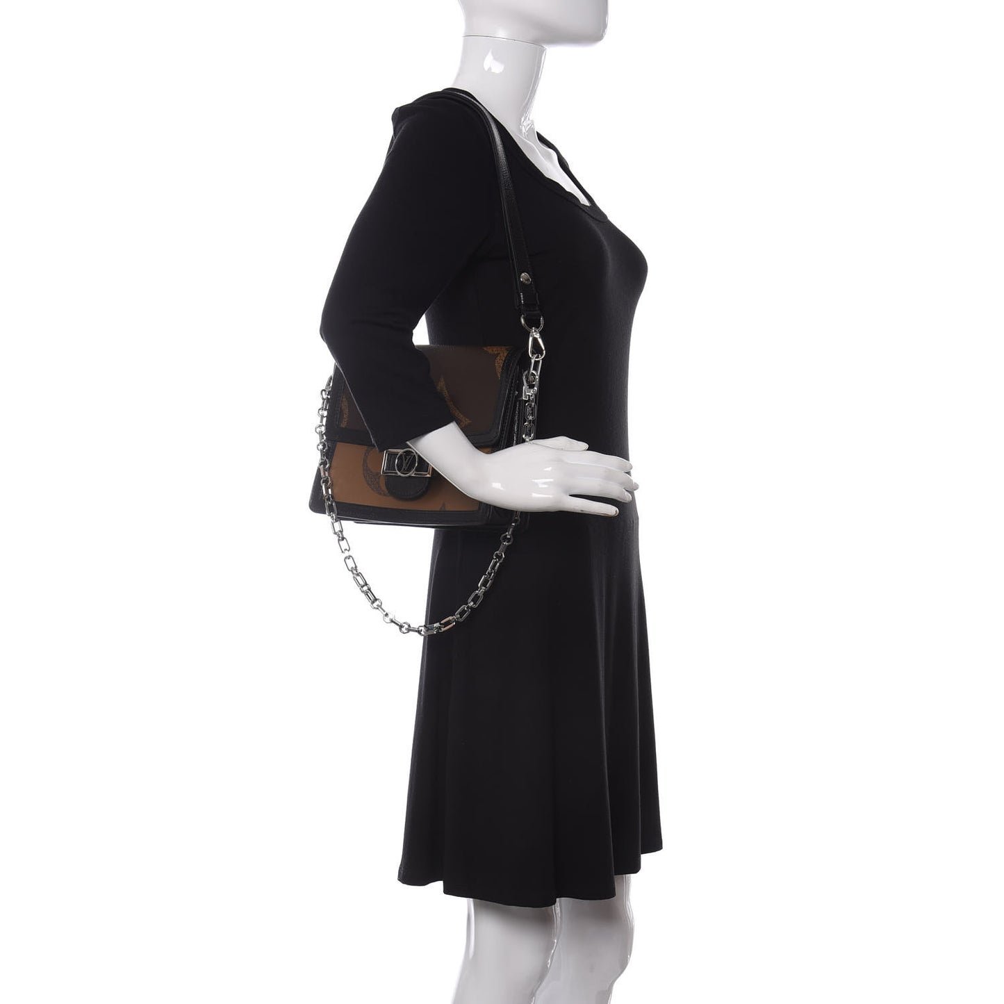 Reverse Monogram Giant Dauphine MM