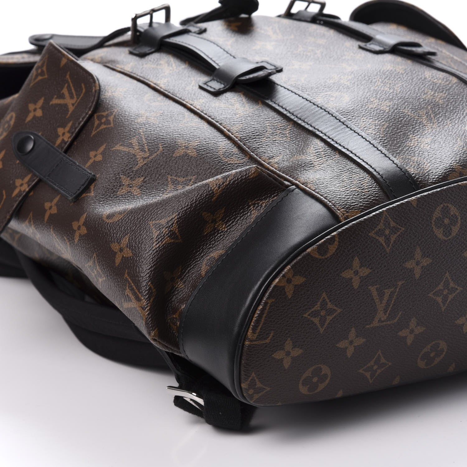 Louis Vuitton Monogram Macassar Christopher PM Backpack 5 of 9