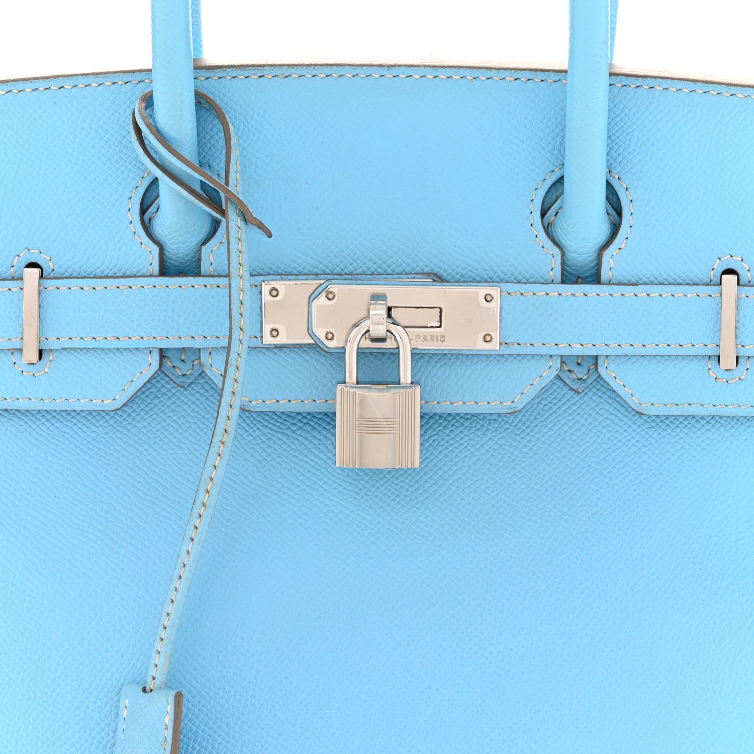 Hermes Epsom Candy Birkin 30 Celeste Mykonos 8 of 11