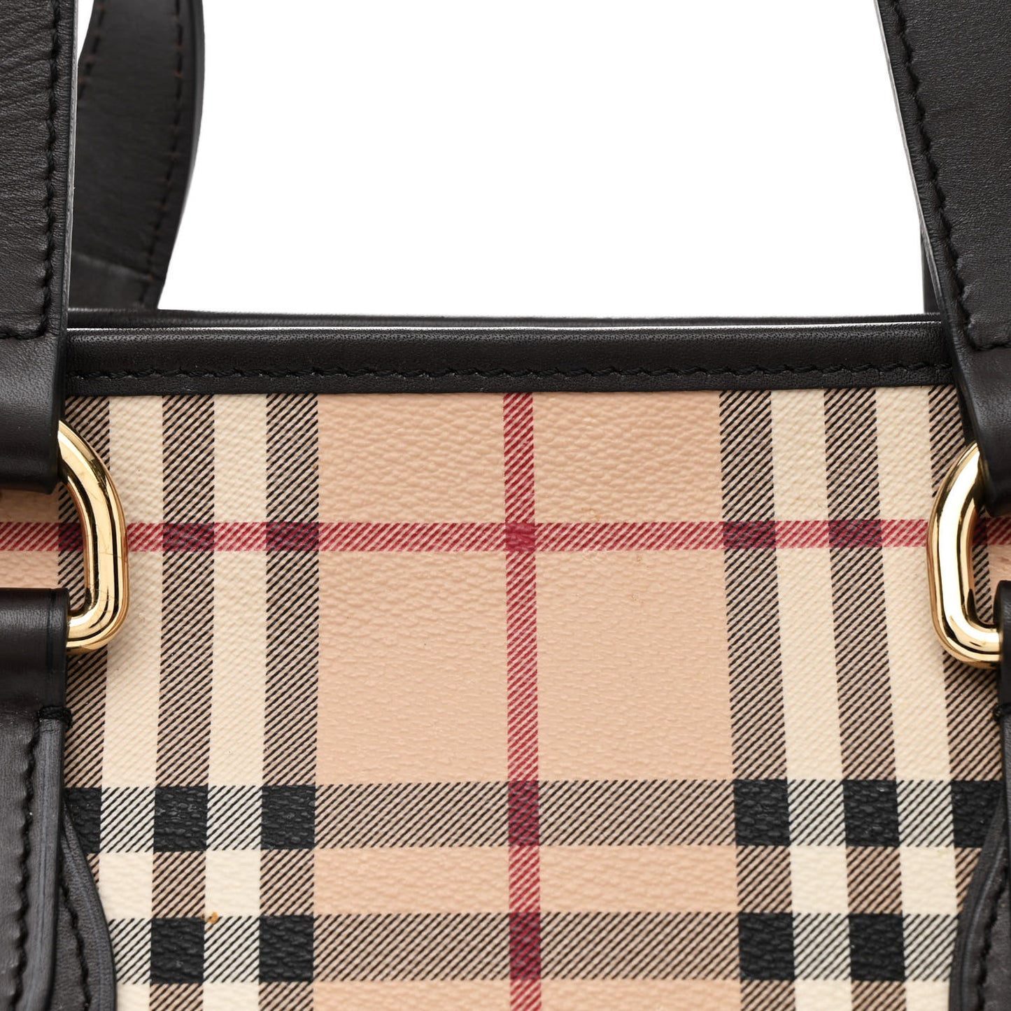 Haymarket Check Medium Regent Tote Chocolate
