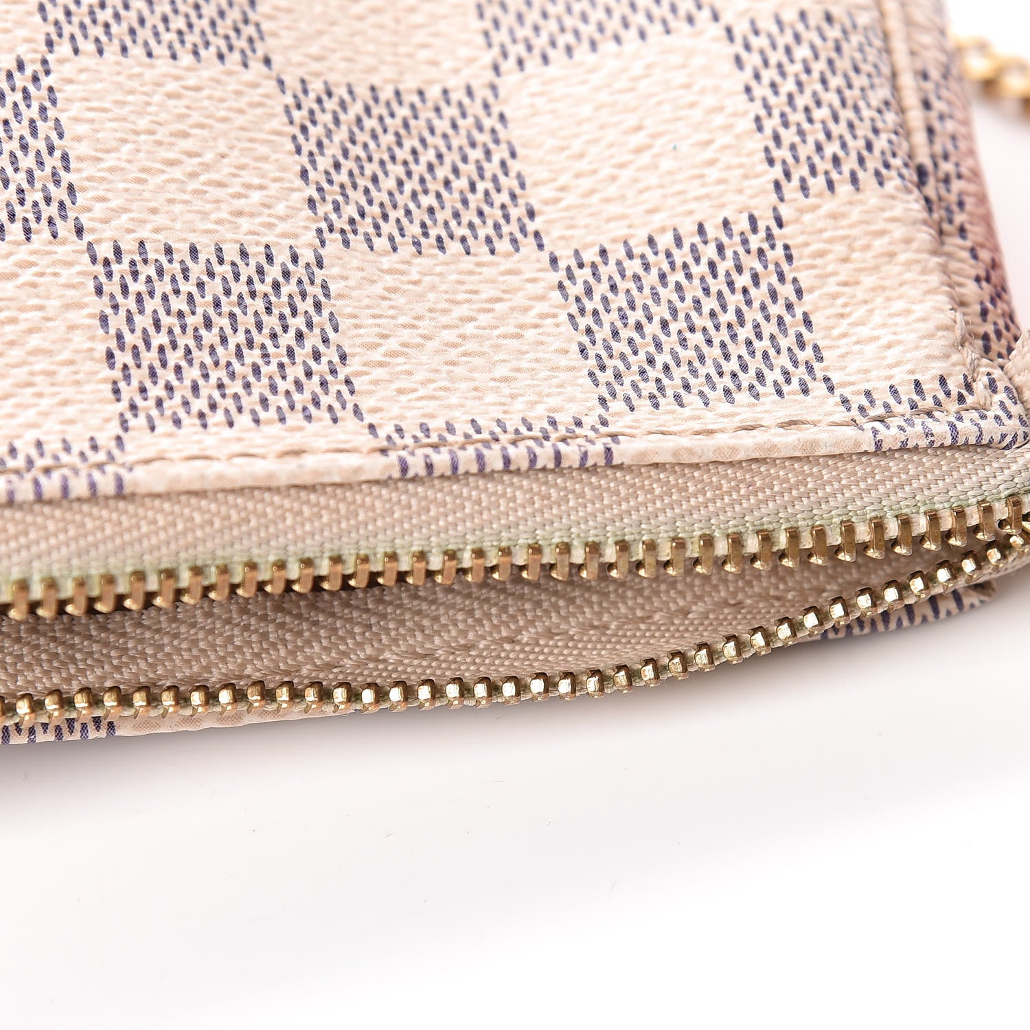 Louis Vuitton Damier Azur 2017 Christmas Animation Mini Pochette Accessories 10 of 11