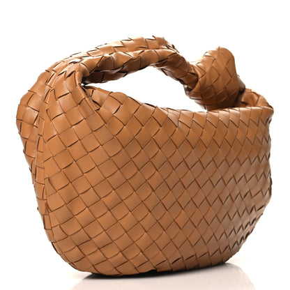 Bottega Veneta Nappa Intrecciato Teen Jodie Hobo Caramel 4 of 10