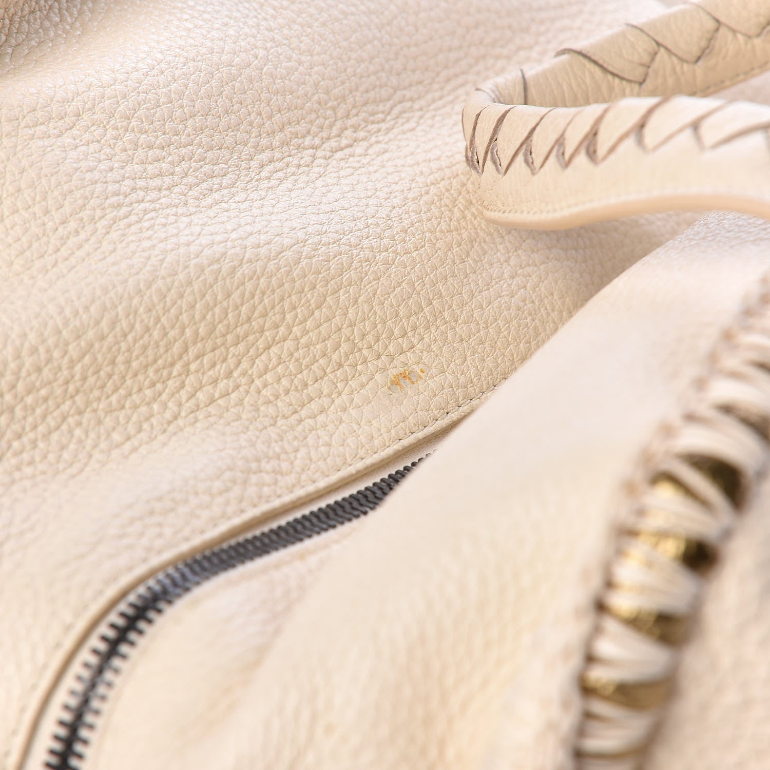 Bottega Veneta Cervo Uncinetto Bag Natural 12 of 13