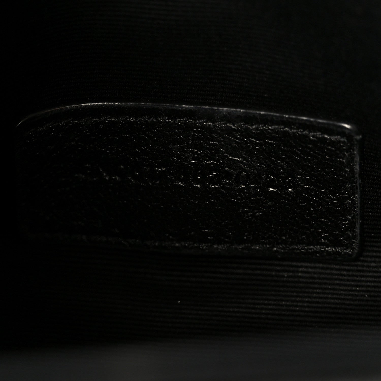 Saint Laurent Grain De Poudre Matelasse Chevron Monogram Envelope Clutch Black 7 of 8